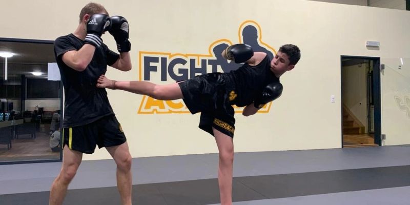 Sanda training at Fight Academy